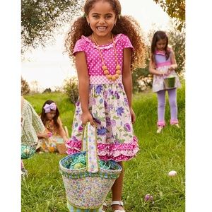 GIRLS MATILDA JANE Dot Dot Dot Dress SZ 6 NWT